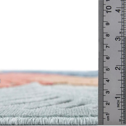 Outdoor Botanical Rectangle Rug