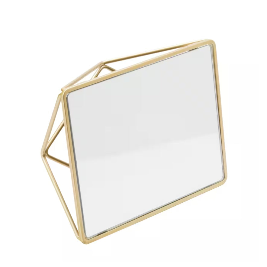 Gold Tray Mirror -Open Box