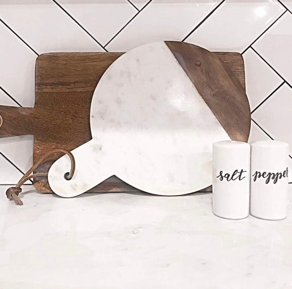 White Salt &Pepper Shaker -0101-