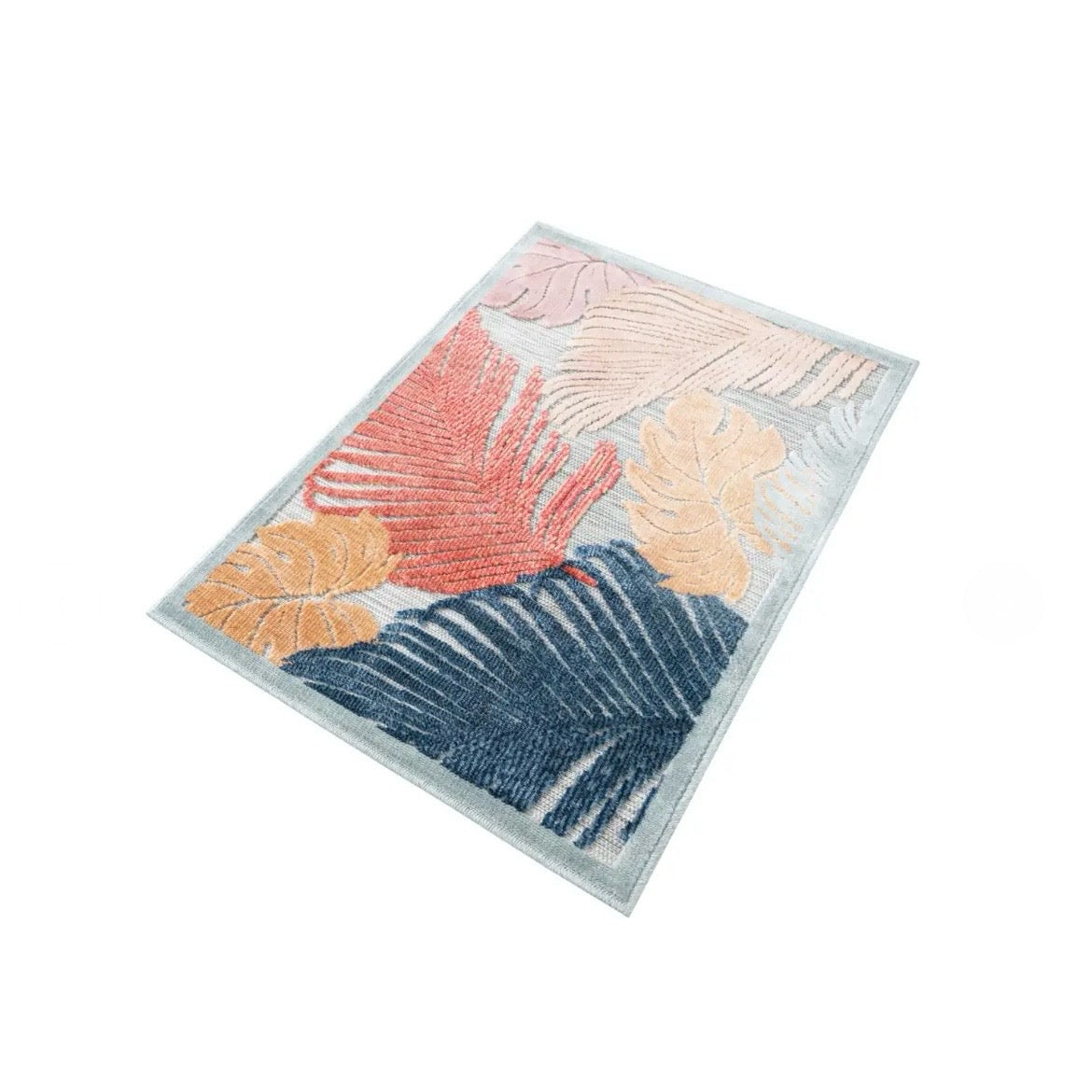 Outdoor Botanical Rectangle Rug