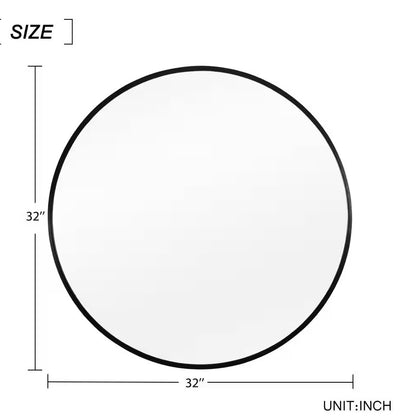 32” Wall Mirror Round