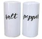 White Salt &Pepper Shaker -0101-