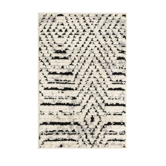 Black & White Rug