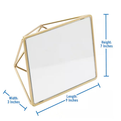 Gold Tray Mirror -Open Box