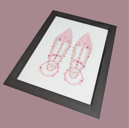 Ballet Slippers Print