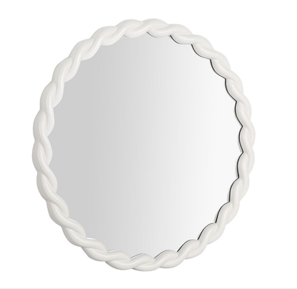 Agnes Accent Round Mirror