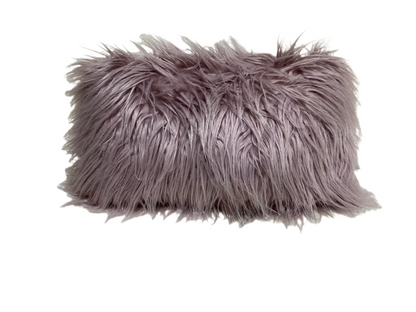 Faux Fur Lavender Pillow -Open Box-