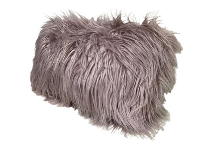 Faux Fur Lavender Pillow -Open Box-