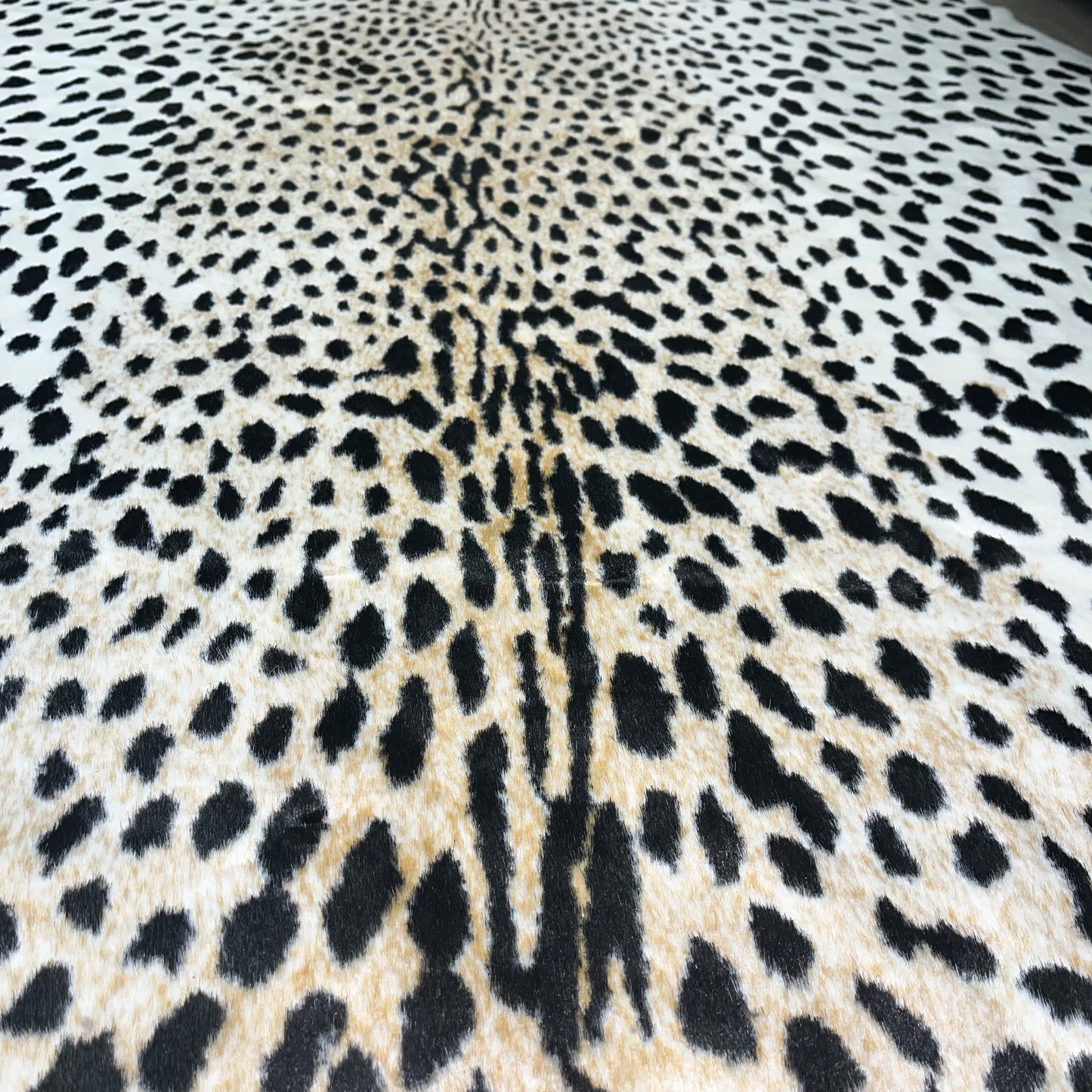 Faux Fur Leopard Rug-OPEN BOX