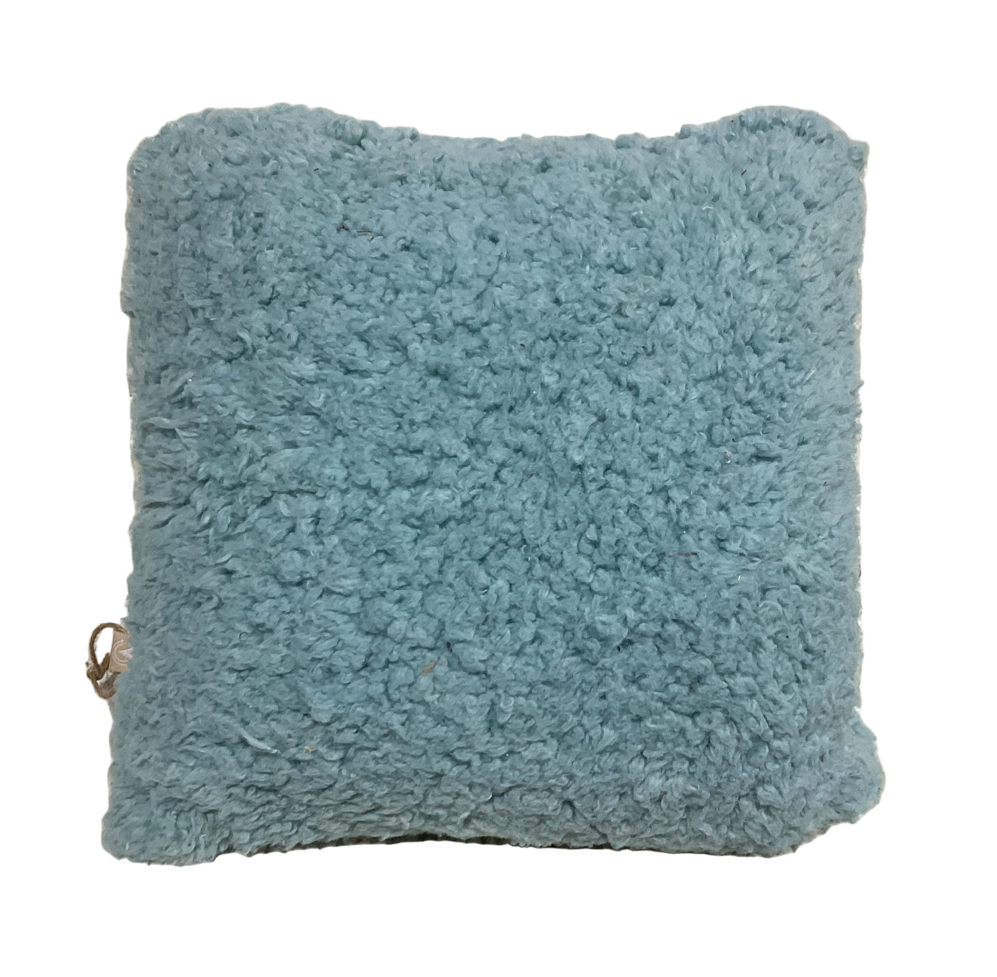 Petite Turquoise Accent Pillow – 12" x 12" *OPEN BOX
