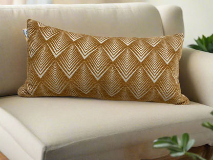 Golden Orange Decorative Pillow