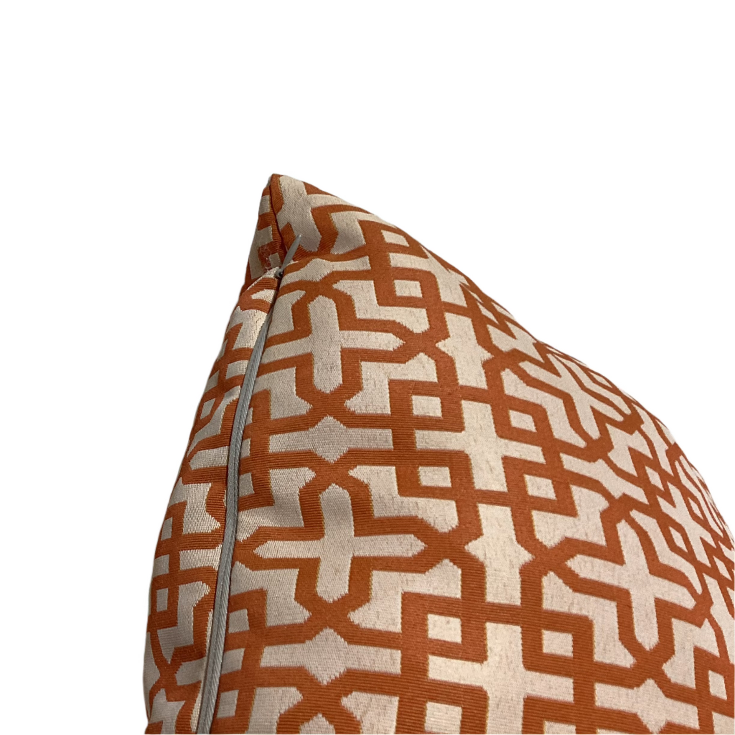 Outdoor Muted Tangerine Accent Pillow