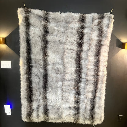 Silver Chinchilla Faux Fur
