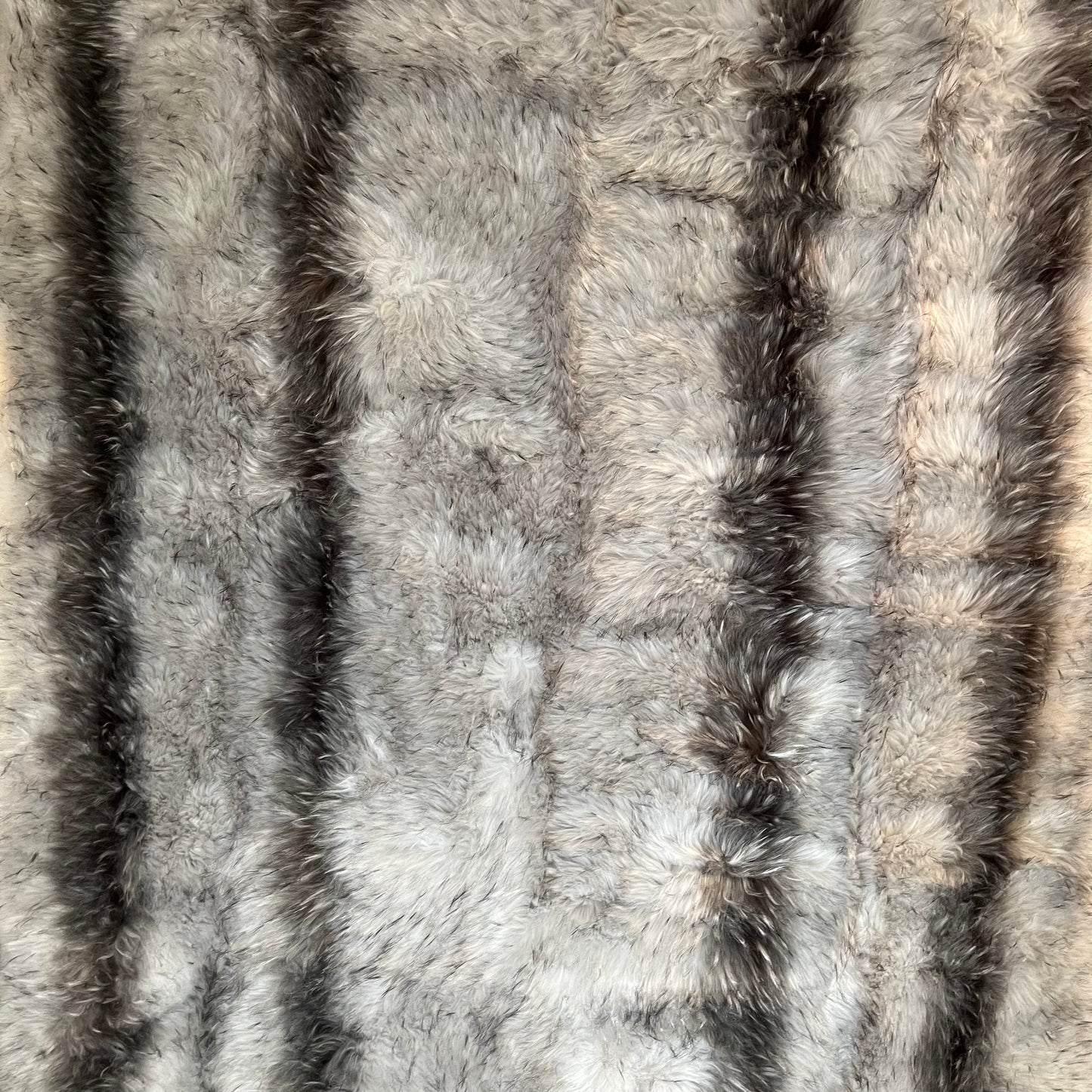 Silver Chinchilla Faux Fur