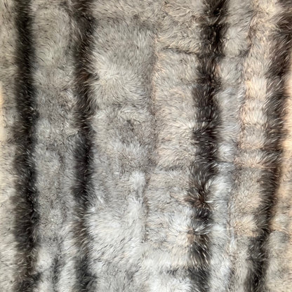 Silver Chinchilla Faux Fur