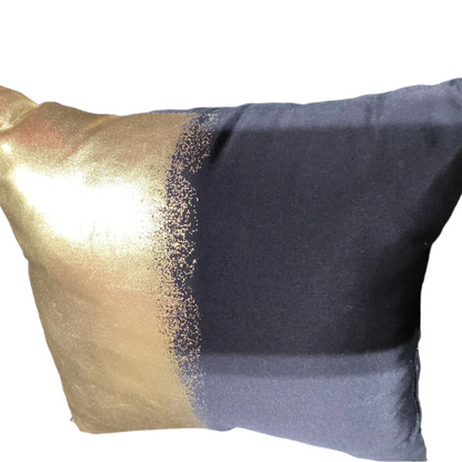 Black &Gold 16”x16” pillow -open box-