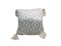 Green & Cream Decorative Pillow-Open Box-