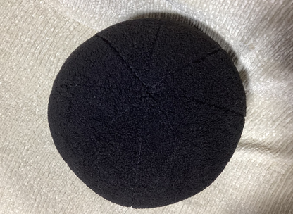 Black sphere (ball) pillow -open box-