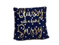 “Classy” blue pillow-Open Box-