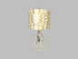 20” Gold Table Lamp (set of 2) -Open Box