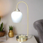 Gold 20” table lamp(set of 2)-Open Box