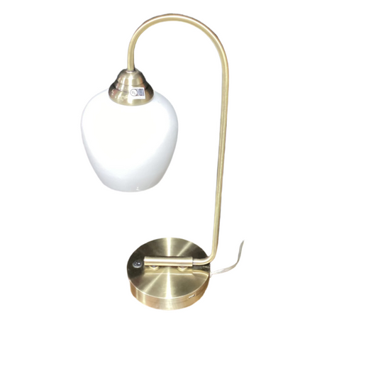 Gold 20” table lamp(set of 2)-Open Box