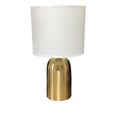 Gold 17” table lamp(set of 2) Open Box