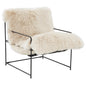 Kimi Natural Genuine Sheepskin Chair