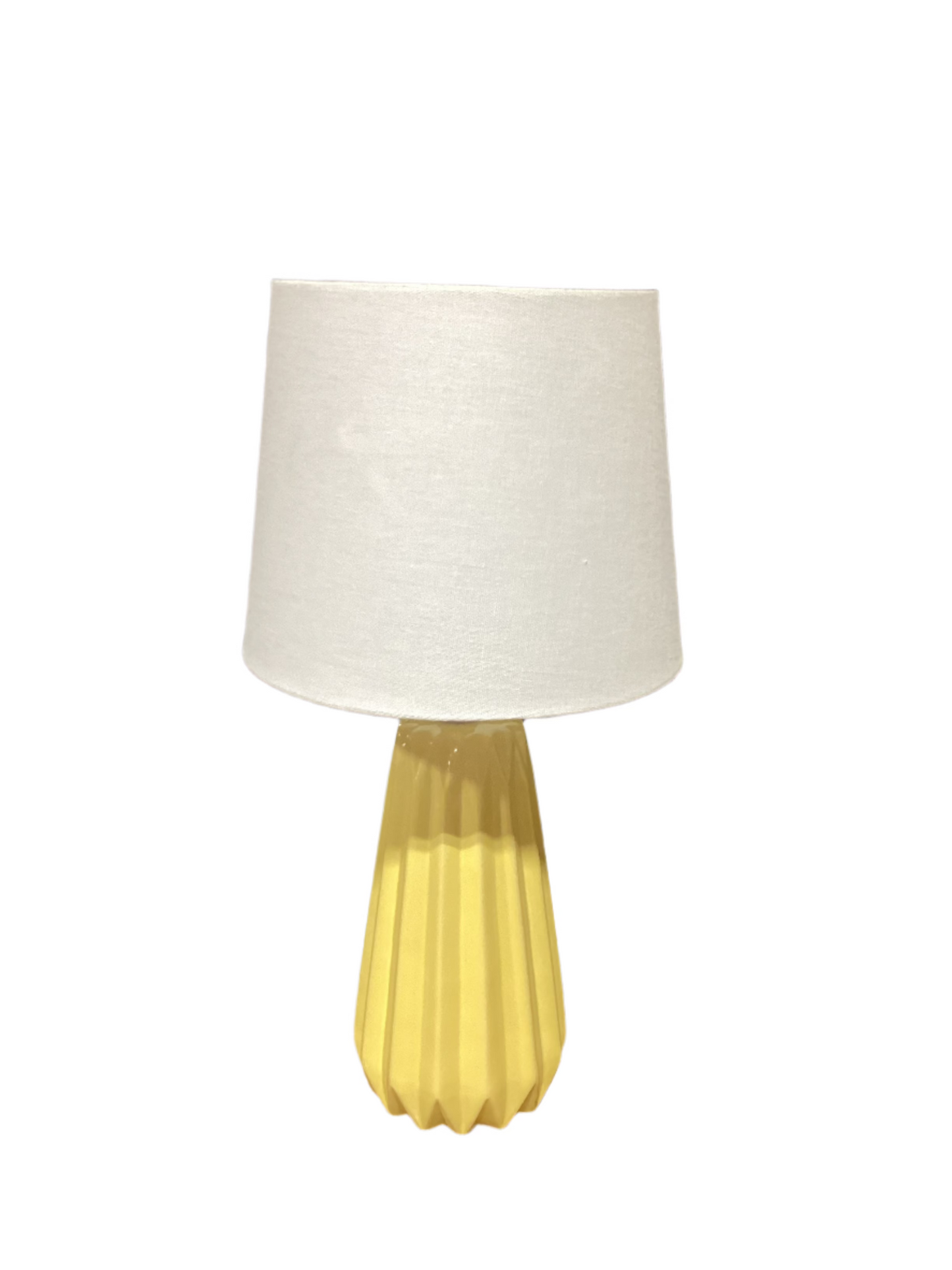 19” yellow lamp(set of 2)-open box