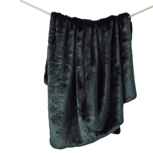 Couture Collection Faux Fur Throws 60"X72"