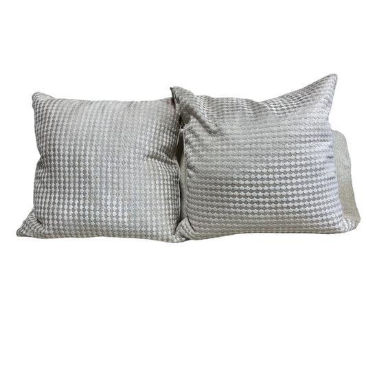 Tan 26”x26” decorative pillow