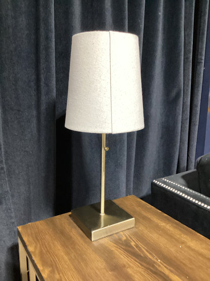 19” set of 2 gold lamp-Open Box