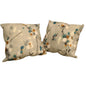 Watercolor Flower Pillows (Set of 2)