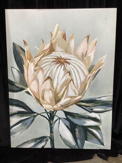 35”x48” Flower Canvas-Open Box