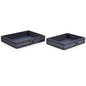 DAHLIA TWEED TRAYS-(SET OF 2)