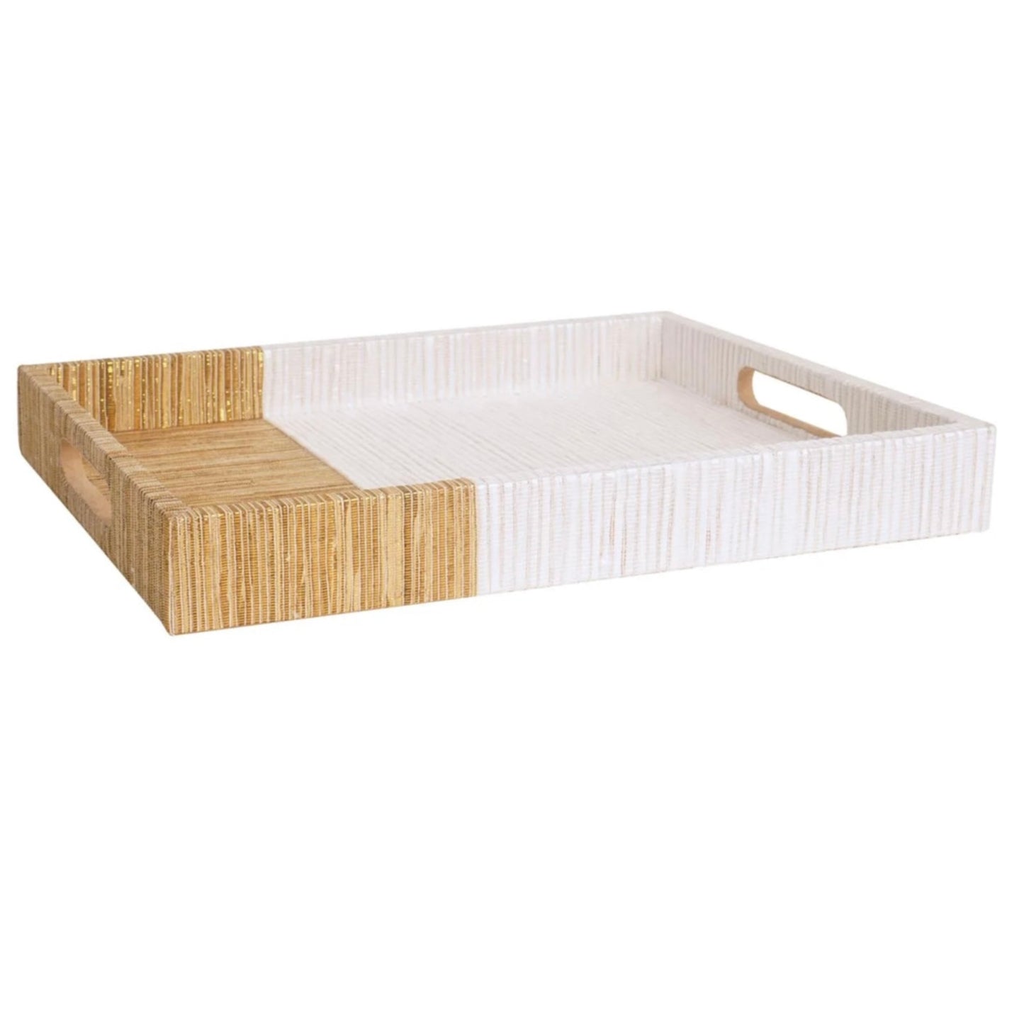 Neutral Woven Trays (SET OF 2)
