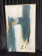 31”x51” Textured abstract wall art -Open Box