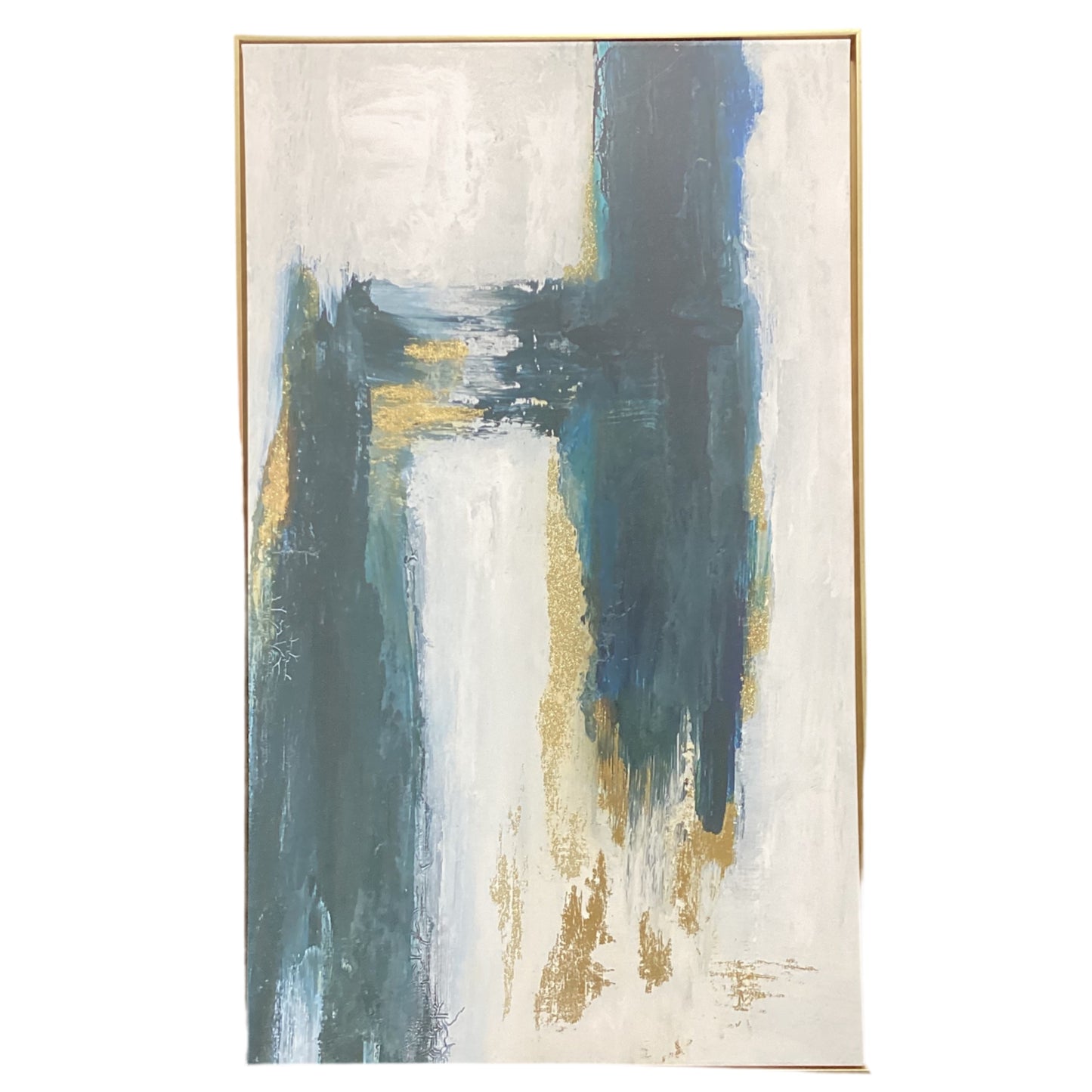 31”x51” Textured abstract wall art