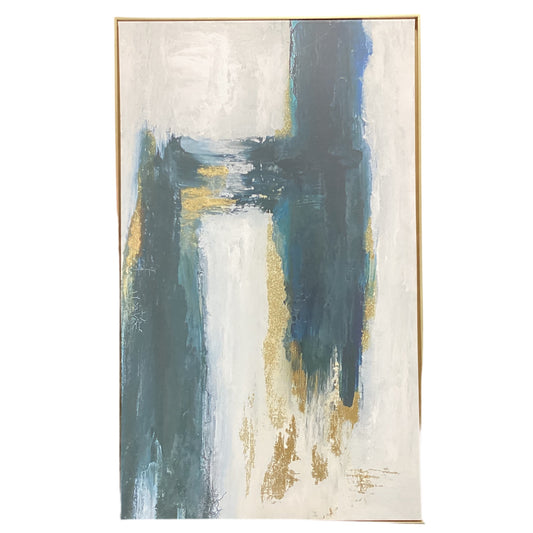 31”x51” Textured abstract wall art