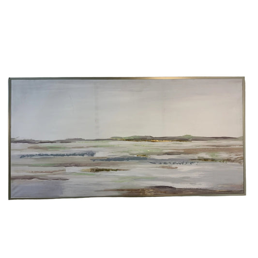 55”x28” Textured Abstract print- Local Pick Up Only