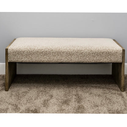 Modern Upholstered Bench – 47" x 15" x 17"-LOCAL PICK UP ONLY