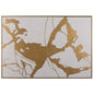 Fractured Fix Wall Art - 40" X 60" - Gold Floater Frame