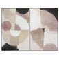 Miami Vice (set Of 2) - 40" X 60" - Charcoal Floater Frame