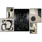 Multiple Lives (set Of 5) - Black Floater Frame