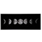 Moon Phases - 72" X 30" - Charcoal Frame