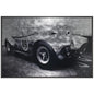 Vintage Cobra 427 Wall Art in Charcoal Frame - 72" X 48"