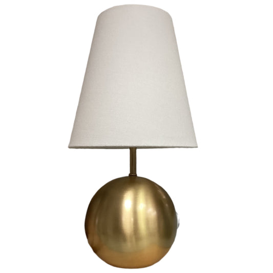 Round Gold Table Lamp