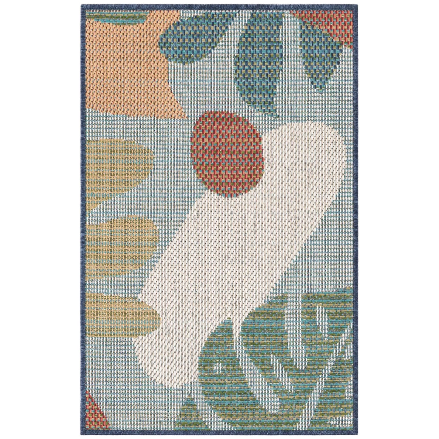 Blue Baja Outdoor Rug