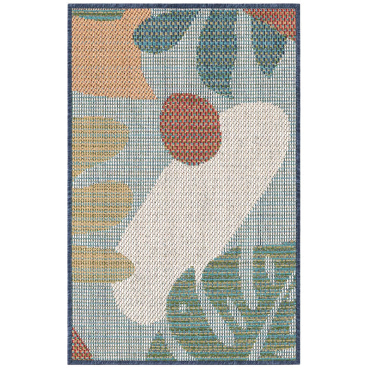 Blue Baja Outdoor Rug
