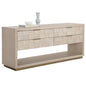 Akava Light Oak Dresser